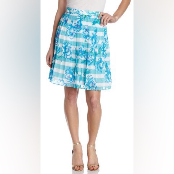 Nwt Vibrant Lilly Pulitzer Virginia Skirt